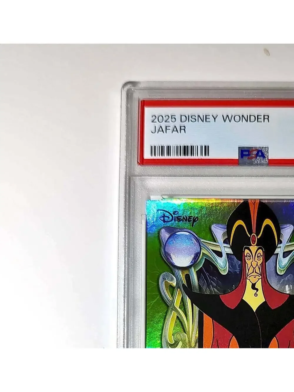 Jafar 2025 Topps Disney Wonder #178 Card Aladdin PSA 10